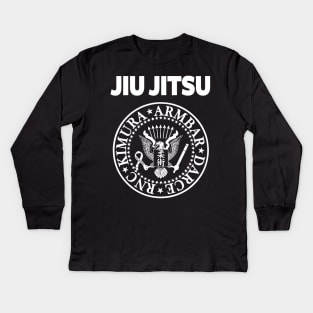 JIU JITSU - ROCK N ROLL Kids Long Sleeve T-Shirt